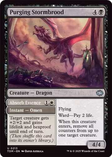 Purging Stormbrood (213), Tarkir: Dragonstorm — Magic card price