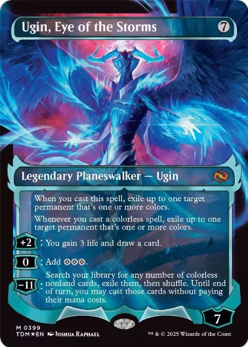 Ugin, Eye of the Storms (Showcase) (399), Tarkir: Dragonstorm — Magic card price