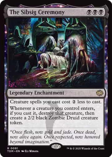 The Sibsig Ceremony (91), Tarkir: Dragonstorm — Magic card price