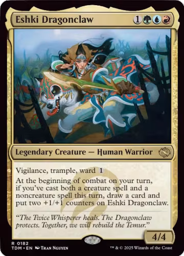 Eshki Dragonclaw (182), Tarkir: Dragonstorm — Magic card price
