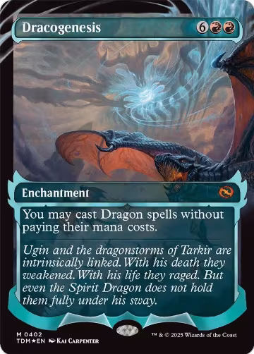 Dracogenesis (0402) (Showcase) (402), Tarkir: Dragonstorm — Magic card price