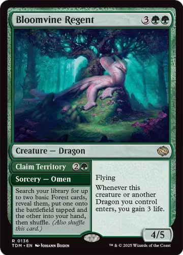 Bloomvine Regent (136), Tarkir: Dragonstorm — Magic card price