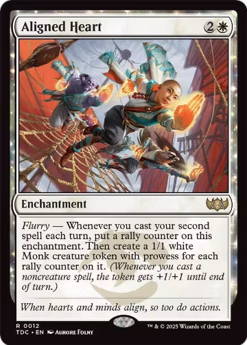 Aligned Heart (12), Commander: Tarkir: Dragonstorm — Magic card price