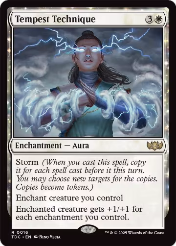 Tempest Technique (16), Commander: Tarkir: Dragonstorm — Magic card price