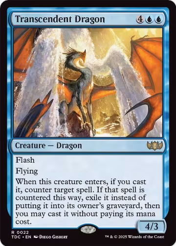 Transcendent Dragon (22), Commander: Tarkir: Dragonstorm — Magic card price