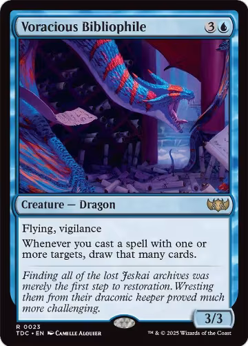 Voracious Bibliophile (23), Commander: Tarkir: Dragonstorm — Magic card price