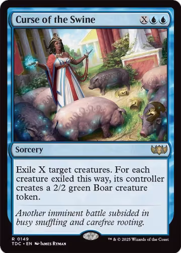 Curse of the Swine (149), Commander: Tarkir: Dragonstorm — Magic card price