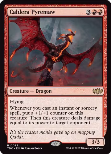 Caldera Pyremaw (33), Commander: Tarkir: Dragonstorm — Magic card price
