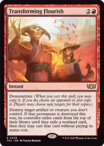 Transforming Flourish (39), Commander: Tarkir: Dragonstorm — Magic card price