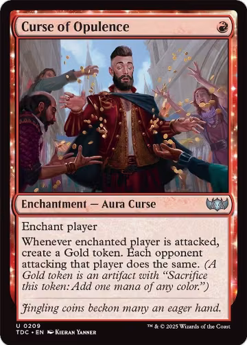 Curse of Opulence (209), Commander: Tarkir: Dragonstorm — Magic card price