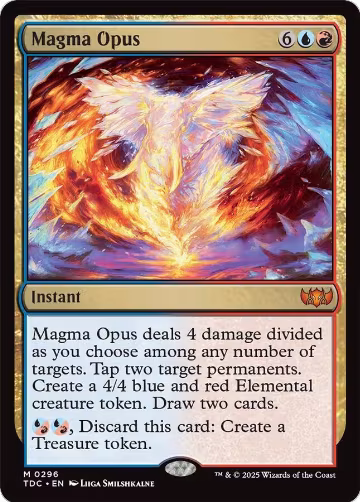 Magma Opus (296), Commander: Tarkir: Dragonstorm — Magic card price
