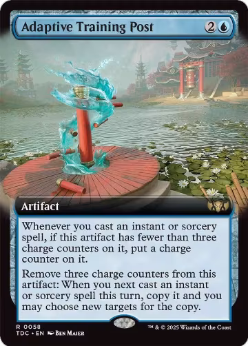 Adaptive Training Post (Extended Art) (58), Commander: Tarkir: Dragonstorm — Magic card price