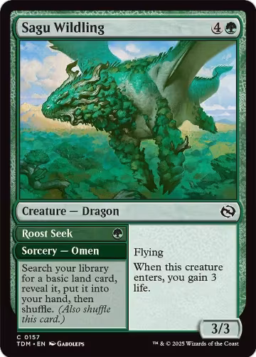 Sagu Wildling (157), Tarkir: Dragonstorm — Magic card price