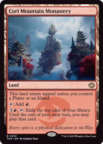 Cori Mountain Monastery (252), Tarkir: Dragonstorm — Magic card price