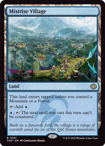 Mistrise Village (261), Tarkir: Dragonstorm — Magic card price