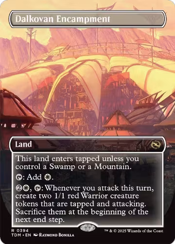 Dalkovan Encampment (Borderless) (394), Tarkir: Dragonstorm — Magic card price