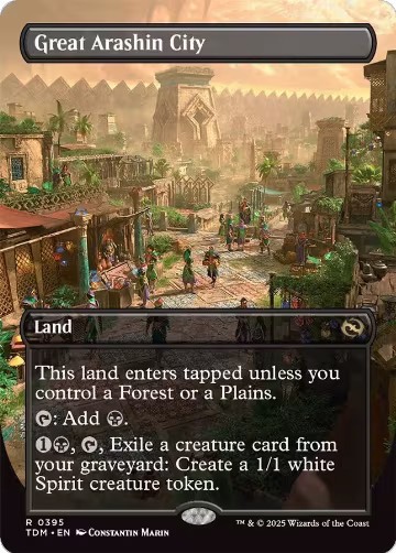 Great Arashin City (Borderless) (395), Tarkir: Dragonstorm — Magic card price