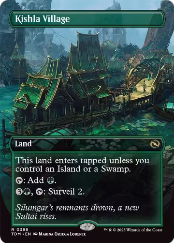 Kishla Village (Borderless) (396), Tarkir: Dragonstorm — Magic card price