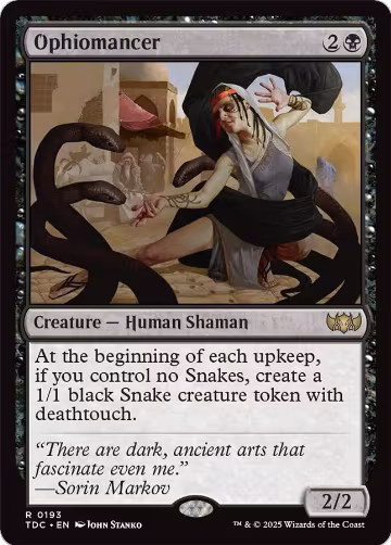 Ophiomancer (193), Commander: Tarkir: Dragonstorm — Magic card price
