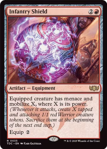 Infantry Shield (35), Commander: Tarkir: Dragonstorm — Magic card price