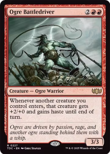 Ogre Battledriver (227), Commander: Tarkir: Dragonstorm — Magic card price