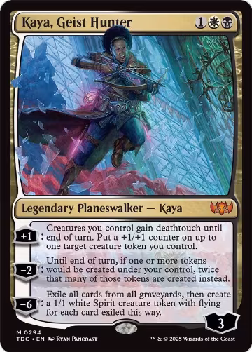 Kaya, Geist Hunter (294), Commander: Tarkir: Dragonstorm — Magic card price