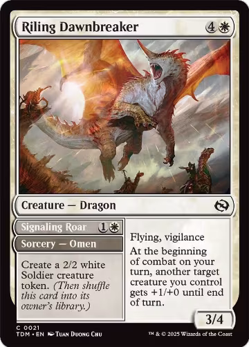 Riling Dawnbreaker (21), Tarkir: Dragonstorm — Magic card price