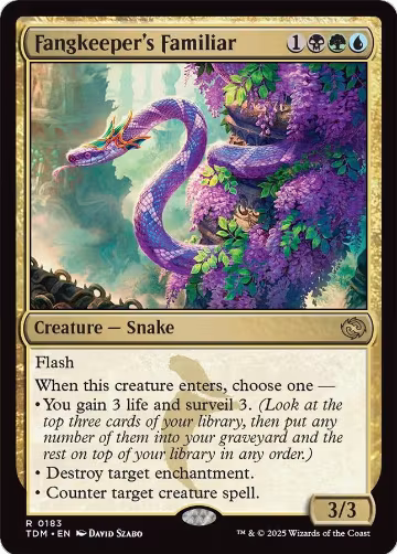 Fangkeeper's Familiar (183), Tarkir: Dragonstorm — Magic card price
