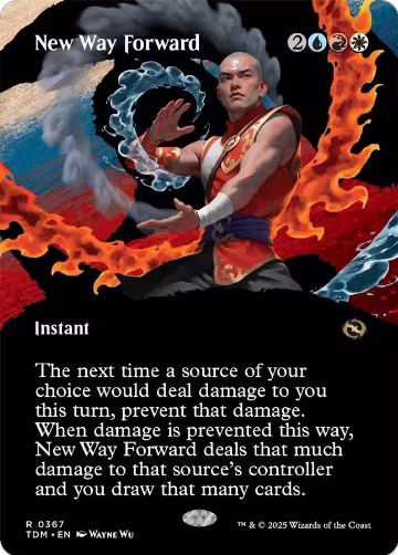 New Way Forward (Borderless) (367), Tarkir: Dragonstorm — Magic card price