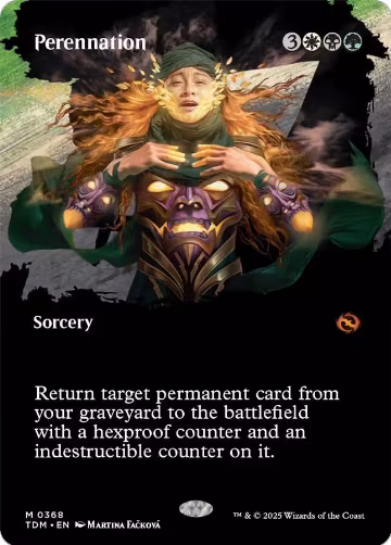 Perennation (Borderless) (368), Tarkir: Dragonstorm — Magic card price