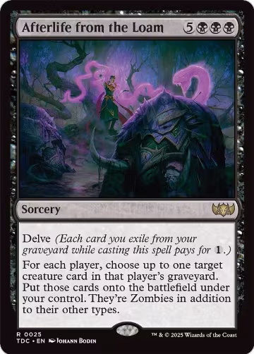 Afterlife from the Loam (25), Commander: Tarkir: Dragonstorm — Magic card price