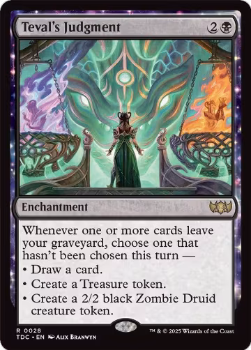 Teval's Judgment (28), Commander: Tarkir: Dragonstorm — Magic card price