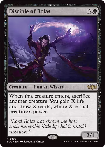 Disciple of Bolas (178), Commander: Tarkir: Dragonstorm — Magic card price