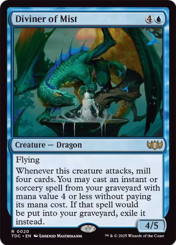 Diviner of Mist (20), Commander: Tarkir: Dragonstorm — Magic card price