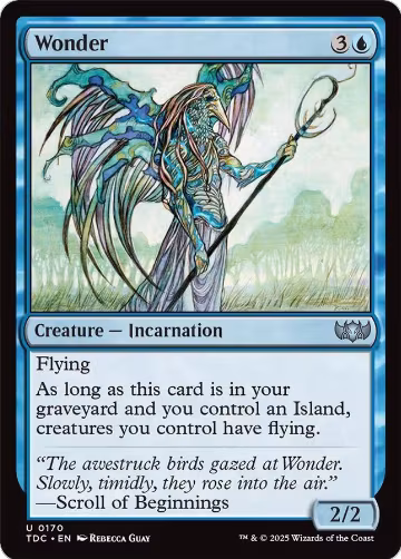 Wonder (170), Commander: Tarkir: Dragonstorm — Magic card price