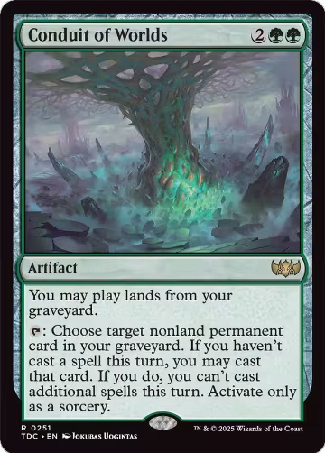 Conduit of Worlds (251), Commander: Tarkir: Dragonstorm — Magic card price
