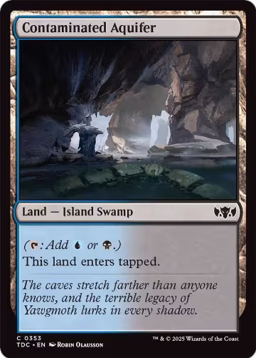 Contaminated Aquifer (353), Commander: Tarkir: Dragonstorm — Magic card price