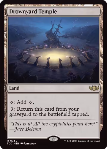Drownyard Temple (359), Commander: Tarkir: Dragonstorm — Magic card price