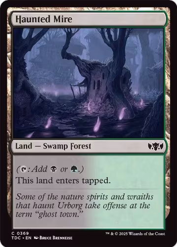 Haunted Mire (369), Commander: Tarkir: Dragonstorm — Magic card price