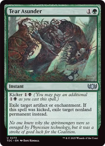 Tear Asunder (273), Commander: Tarkir: Dragonstorm — Magic card price