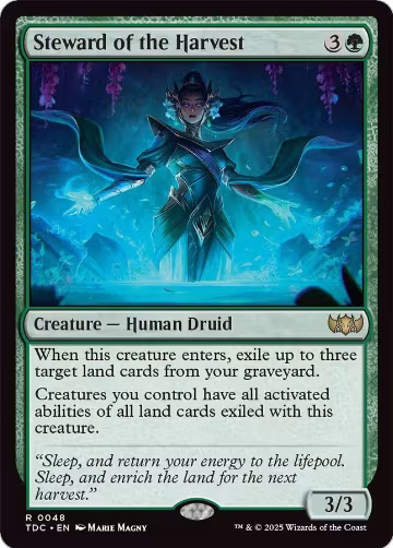 Steward of the Harvest (48), Commander: Tarkir: Dragonstorm — Magic card price