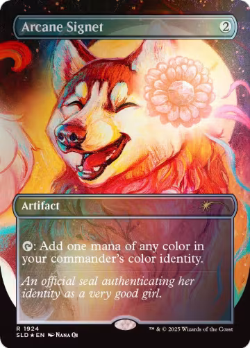 Arcane Signet (1924) (Rainbow Foil) (1924), Secret Lair Drop Series — Magic card price