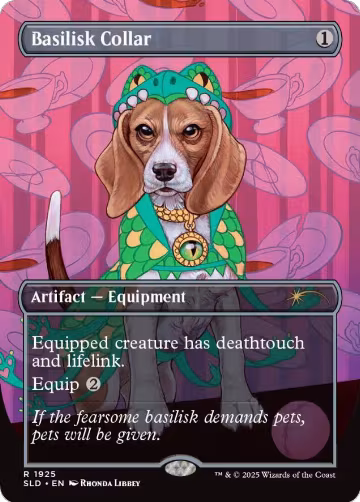 Basilisk Collar (1925) (1925), Secret Lair Drop Series — Magic card price