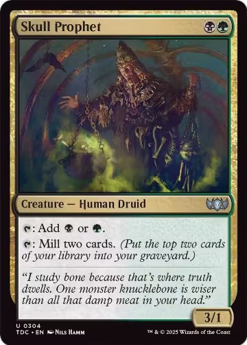 Skull Prophet (304), Commander: Tarkir: Dragonstorm — Magic card price