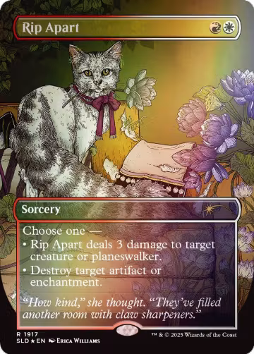 Rip Apart (1917) (Rainbow Foil) (1917), Secret Lair Drop Series — Magic card price