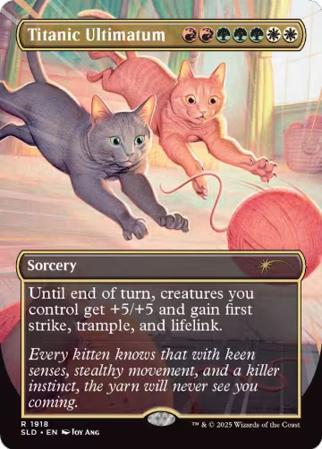 Titanic Ultimatum (1918) (1918), Secret Lair Drop Series — Magic card price