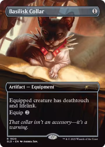 Basilisk Collar (1920) (1920), Secret Lair Drop Series — Magic card price
