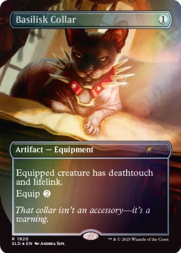 Basilisk Collar (1920) (Rainbow Foil) (1920), Secret Lair Drop Series — Magic card price