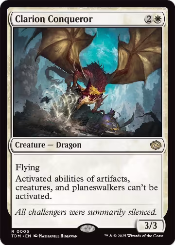 Clarion Conqueror (5), Tarkir: Dragonstorm — Magic card price