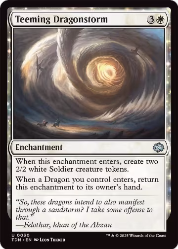 Teeming Dragonstorm (30), Tarkir: Dragonstorm — Magic card price